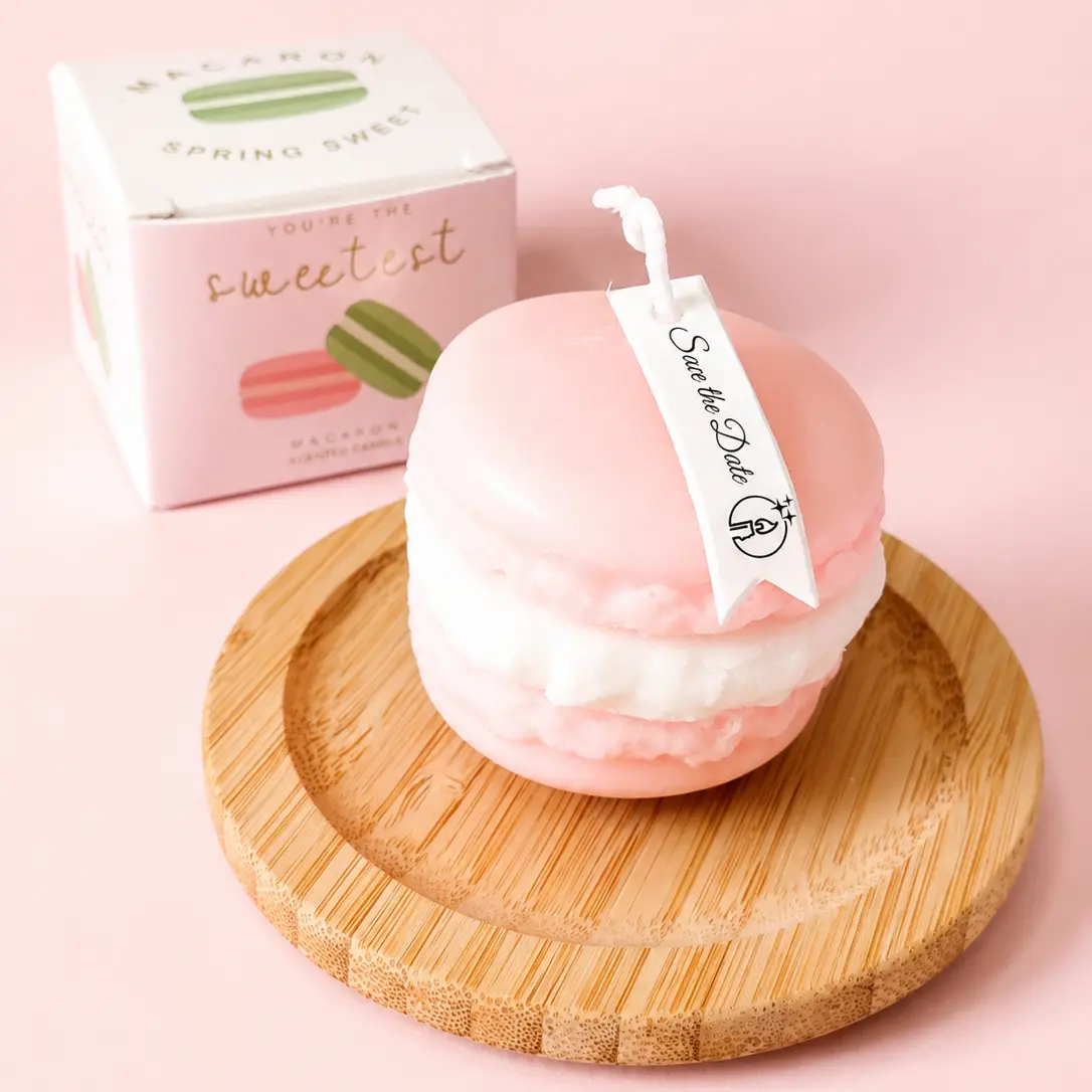 Bougie Macaron Gourmande