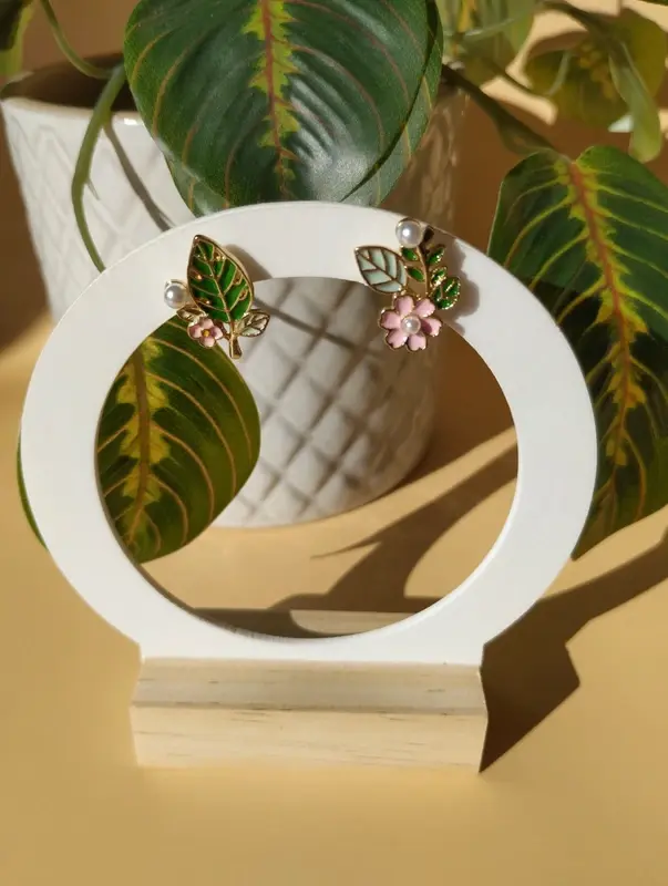 Boucles d’oreilles Jardin Fleuri